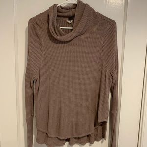 Free people Mock Neck Top